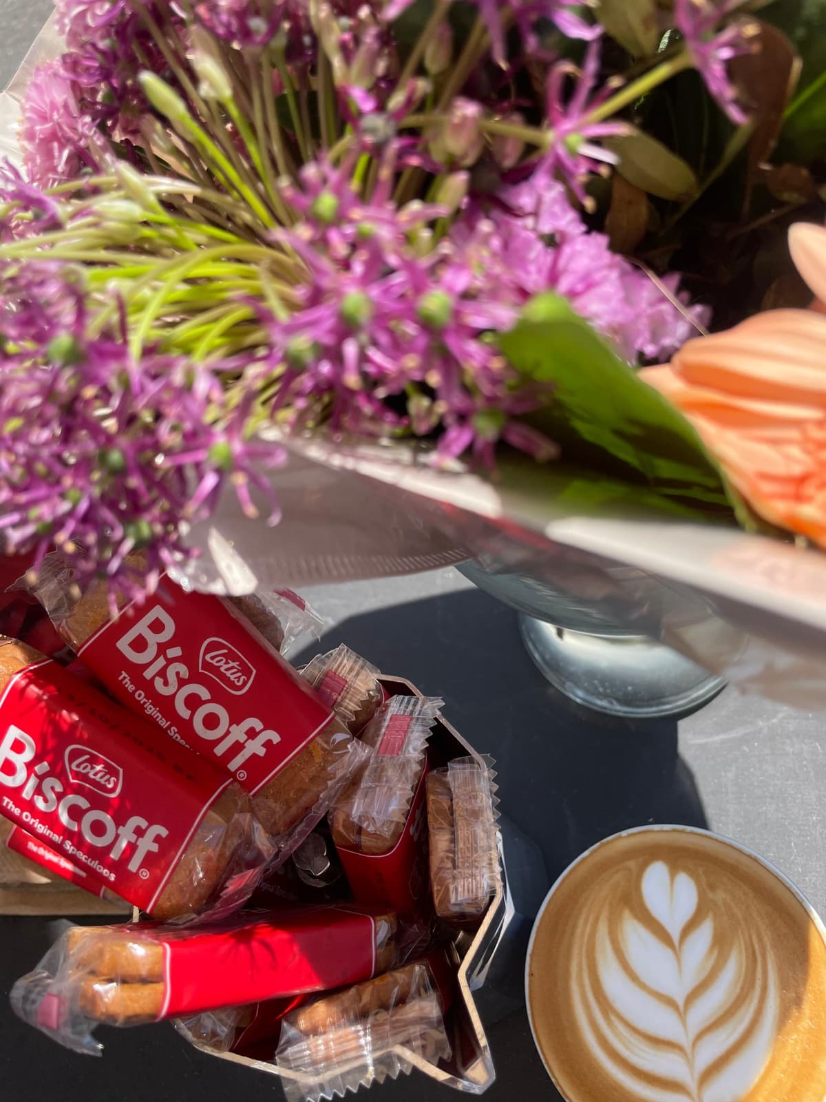 Barista preparing espresso at einem Event